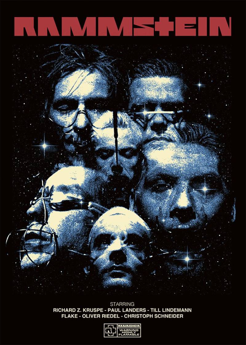 Rammstein Sehnsucht Movie Poster multicolor Rammstein Sehnsucht Movie Poster multicolor von Rammstein