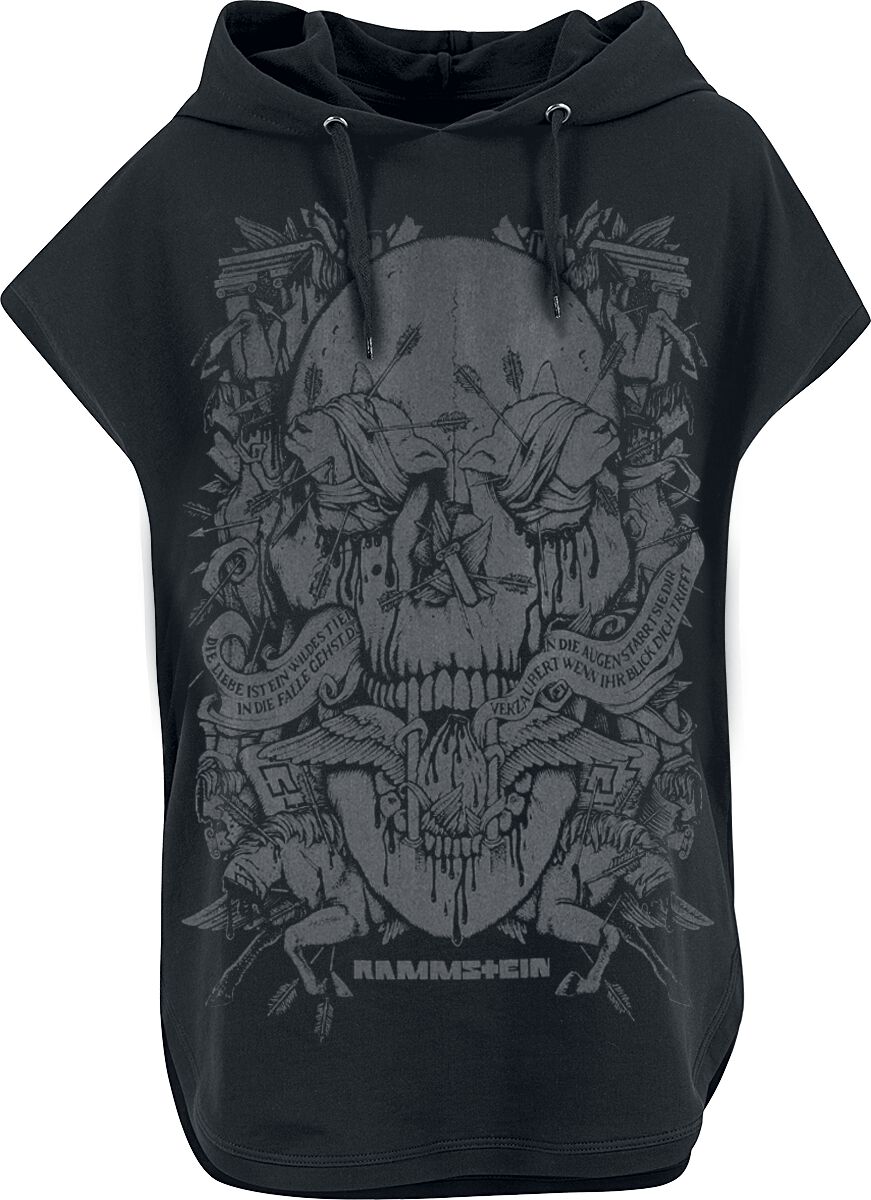 Rammstein T-Shirt - Amour - S bis L - für Damen - Größe L - schwarz  - Lizenziertes Merchandise! von Rammstein