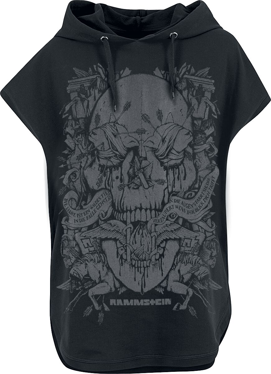 Rammstein T-Shirt - Amour - S bis L - für Damen - Größe S - schwarz  - Lizenziertes Merchandise! von Rammstein