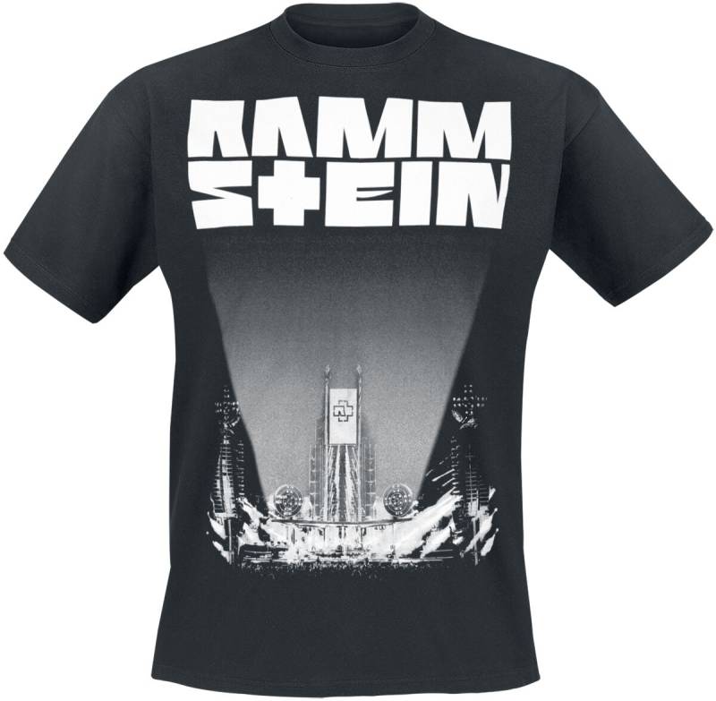 Rammstein T-Shirt - Bühne - S bis 5XL - für Männer - Größe 3XL - schwarz  - Lizenziertes Merchandise! Rammstein T-Shirt - Bühne - S bis 5XL - für Männer - Größe 3XL - schwarz  - Lizenziertes Merchandise! von Rammstein