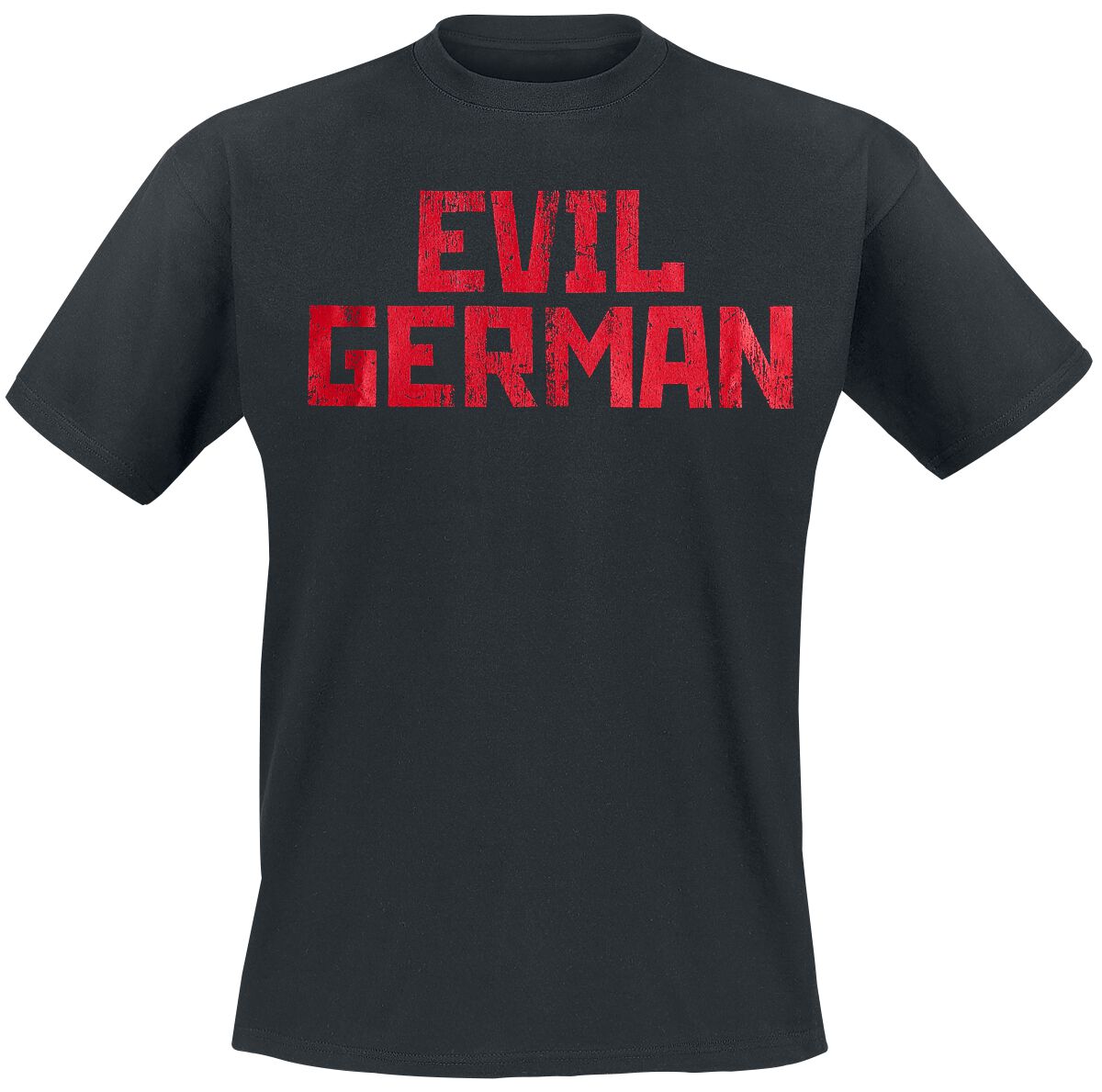 Rammstein T-Shirt - Evil German - 3XL bis 4XL - für Männer - Größe 4XL - schwarz  - Lizenziertes Merchandise! von Rammstein