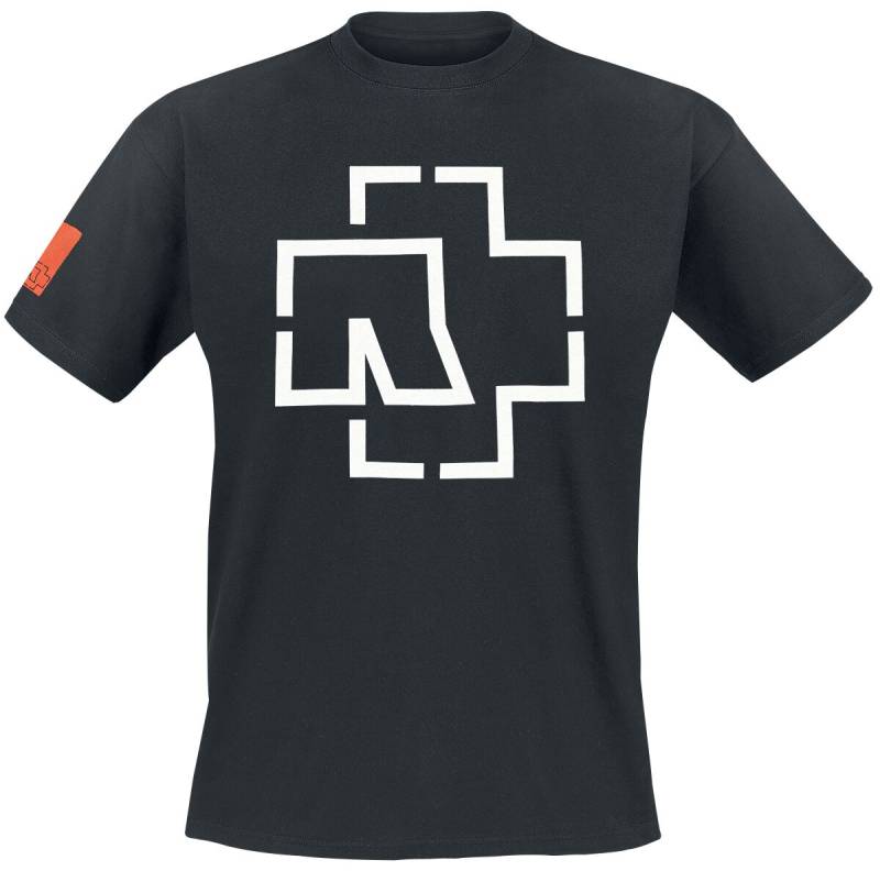 Rammstein T-Shirt - Logo - S bis 3XL - für Männer - Größe XXL - schwarz  - Lizenziertes Merchandise! von Rammstein