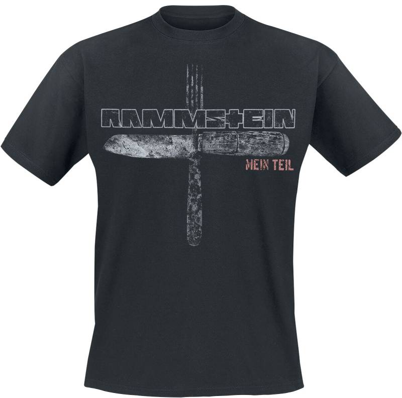 Rammstein T-Shirt - Mein Teil 2.0 - M bis 3XL - für Männer - Größe XL - schwarz  - Lizenziertes Merchandise! von Rammstein