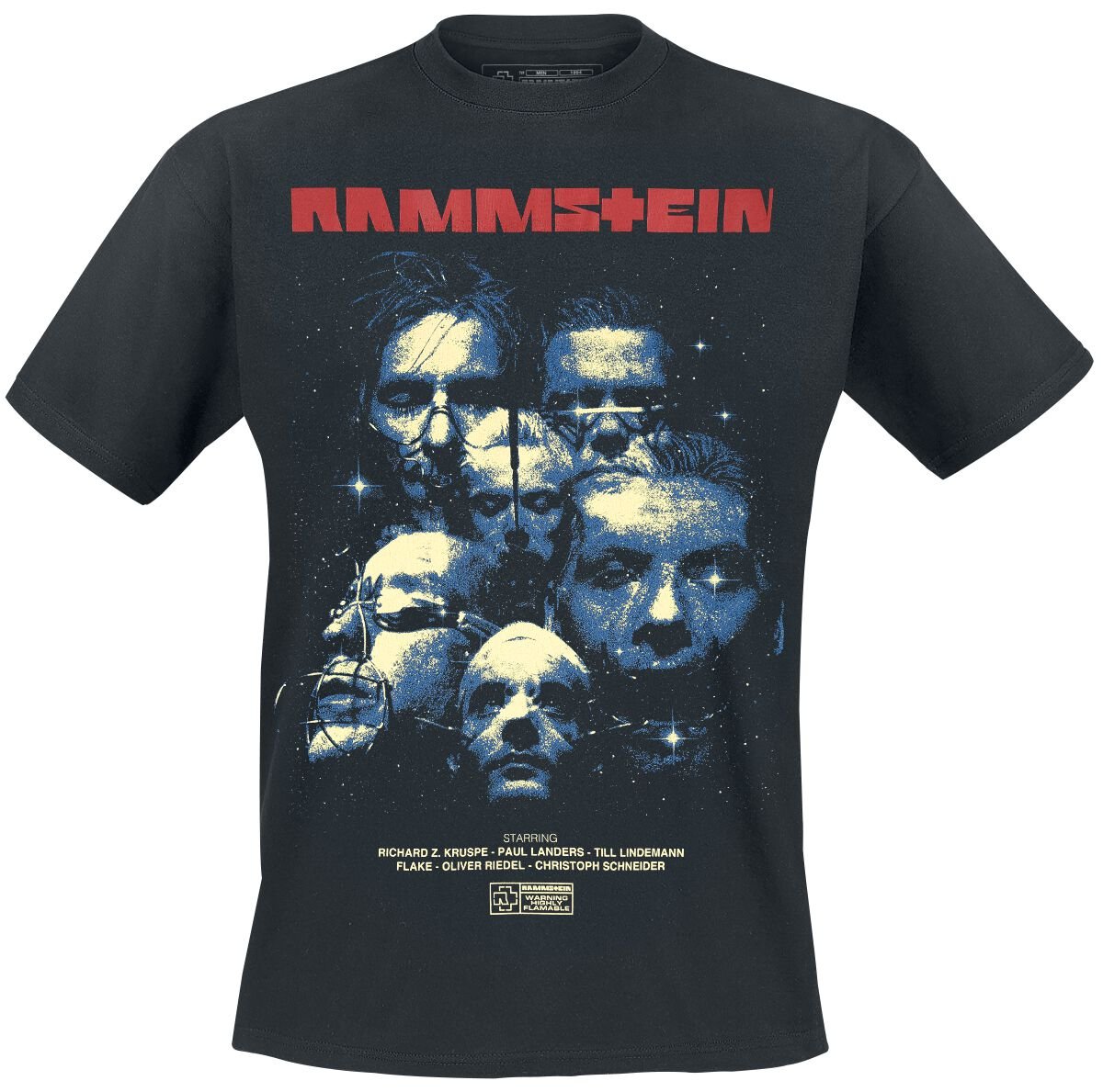 Rammstein T-Shirt - Sehnsucht Movie - XXL bis 3XL - für Männer - Größe XXL - schwarz  - Lizenziertes Merchandise! von Rammstein