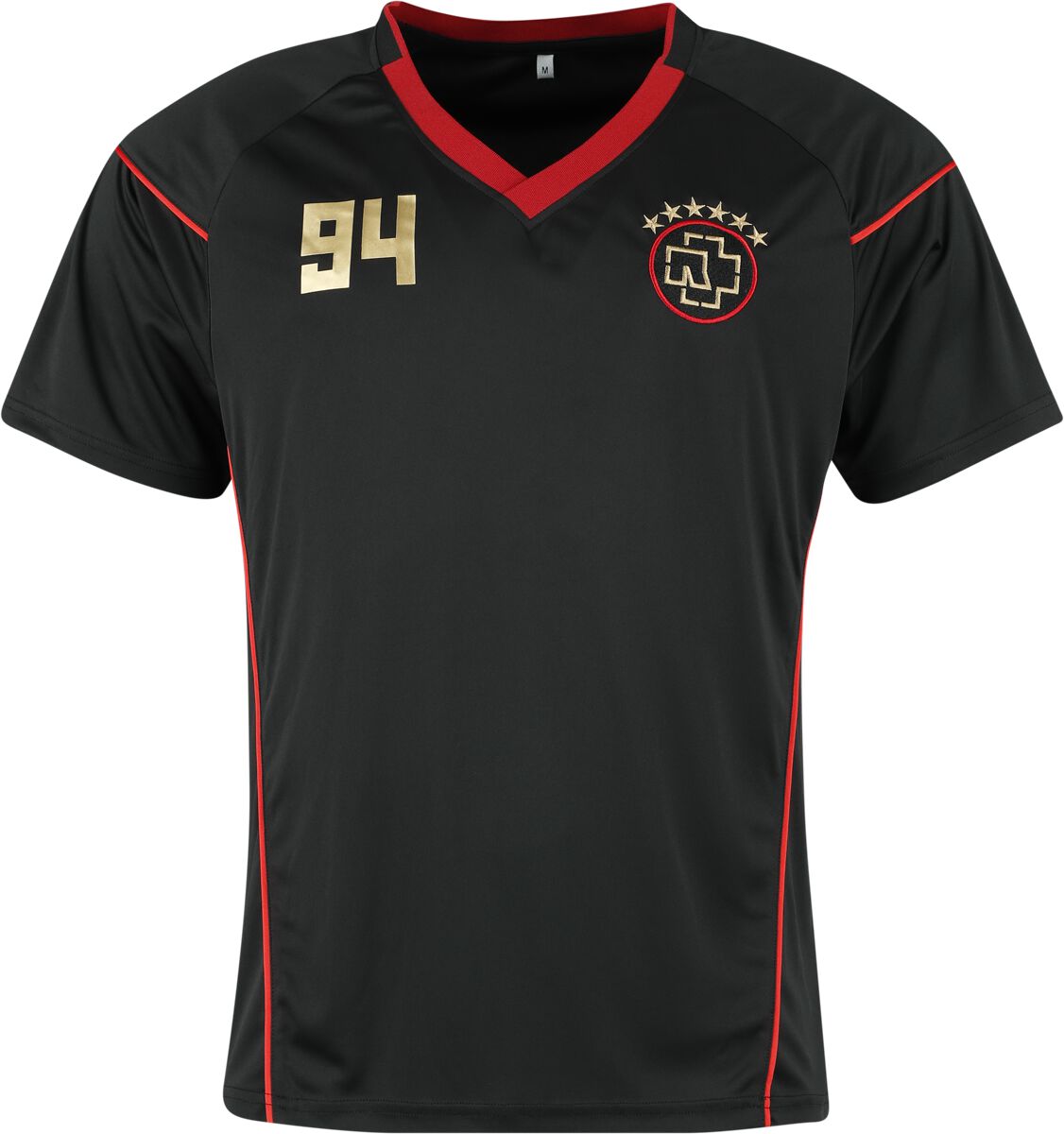 Rammstein Trikot Trikot schwarz rot in 5XL von Rammstein