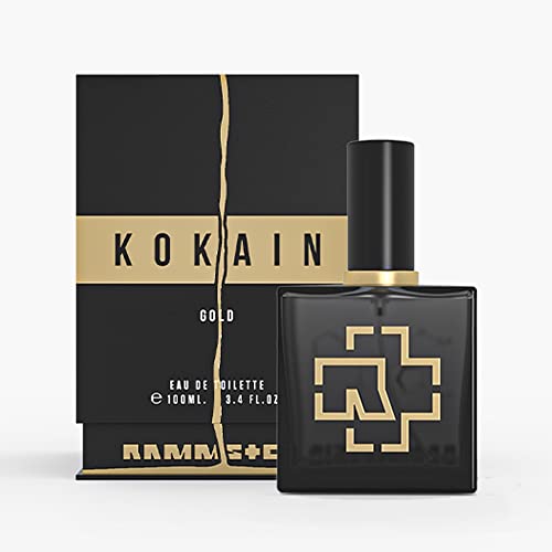 Rammstein UNISEX Parfum ”KOKAIN Gold” 100 ml - Eau de Toilette Spray for MEN and WOMEN von Rammstein