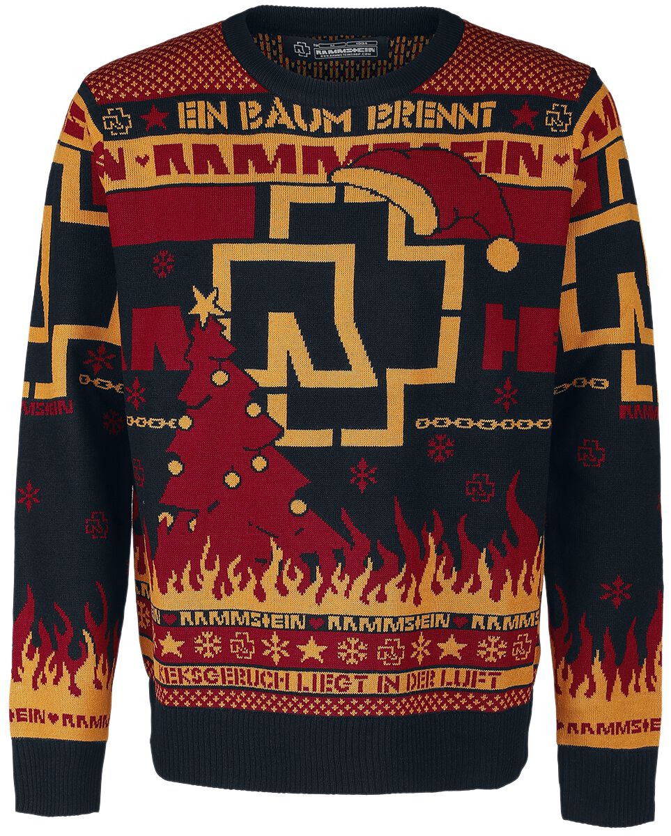 Rammstein Weihnachtspullover - Holiday Sweater - S bis 5XL - für Männer - Größe XXL - multicolor - Lizenziertes Merchandise! Rammstein Weihnachtspullover - Holiday Sweater - S bis 5XL - für Männer - Größe XXL - multicolor - Lizenziertes Merchandise! von Rammstein