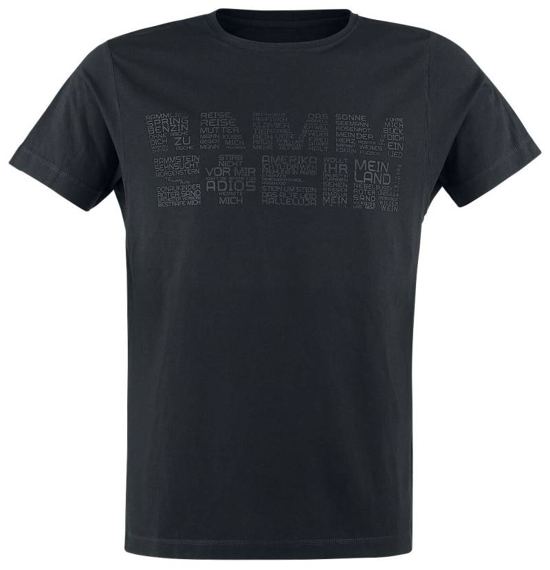 Rammstein Werk T-Shirt schwarz in XXL von Rammstein