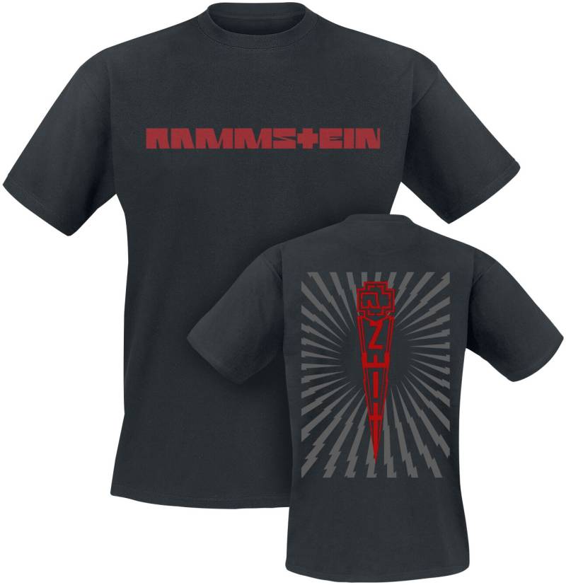Rammstein Zeit T-Shirt schwarz in XXL Rammstein Zeit T-Shirt schwarz in XXL von Rammstein
