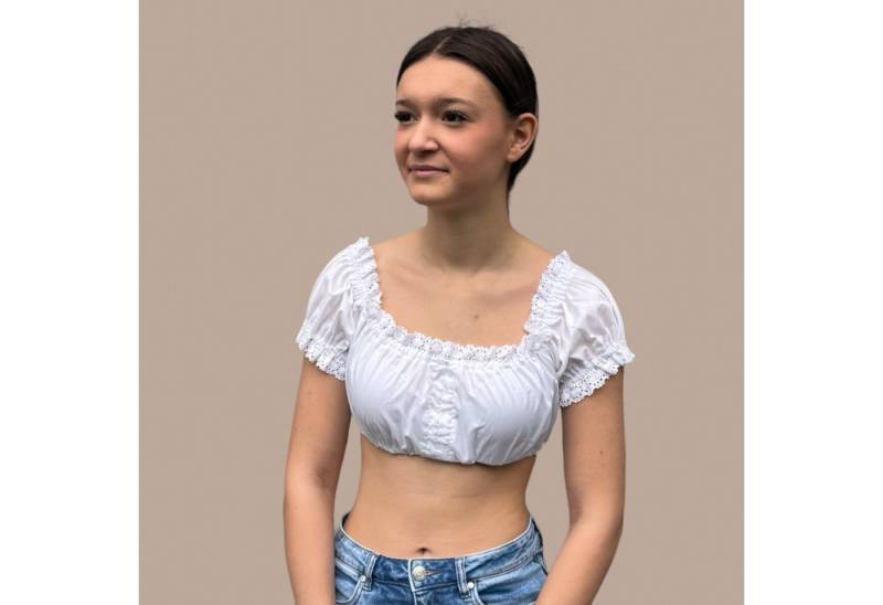 Ramona Lippert Dirndlbluse Mara weiß von Ramona Lippert