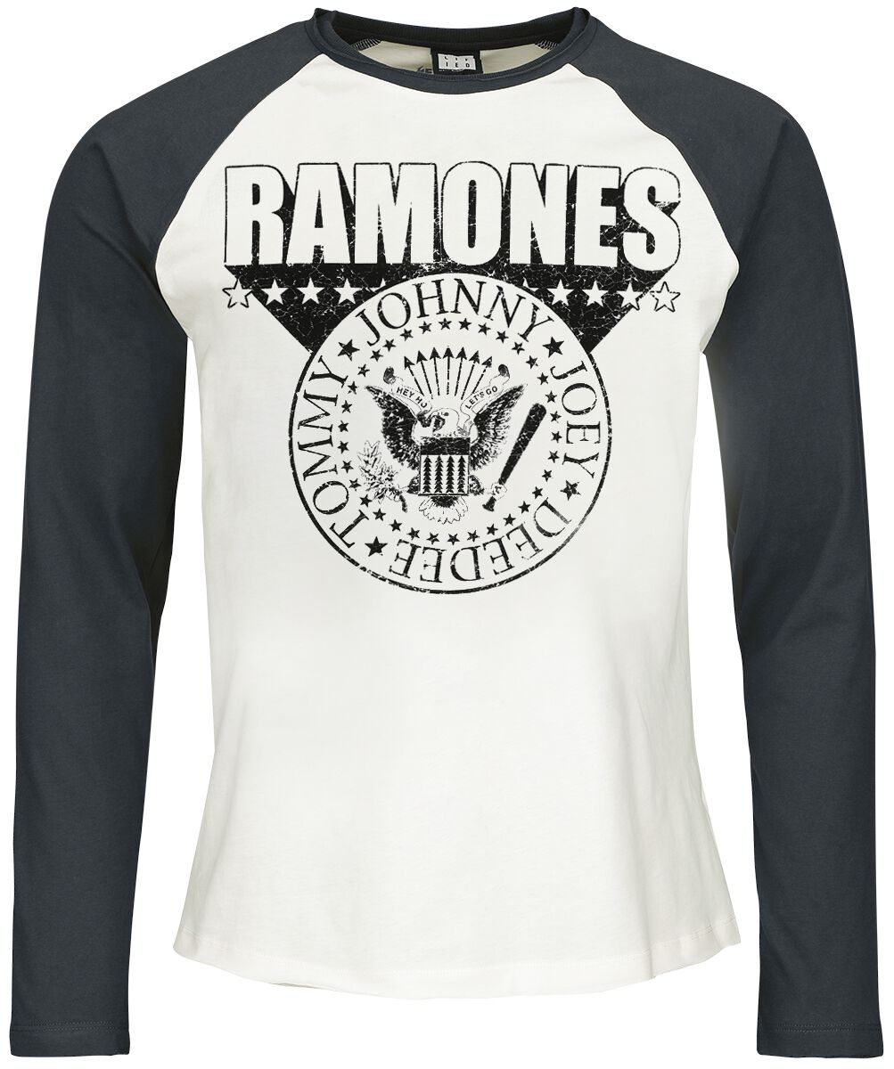 Ramones Amplified Collection - 3D Crest Langarmshirt multicolor in 3XL von Ramones