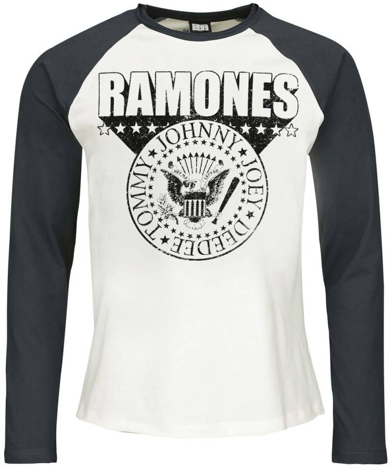 Ramones Amplified Collection - 3D Crest Langarmshirt multicolor in M von Ramones