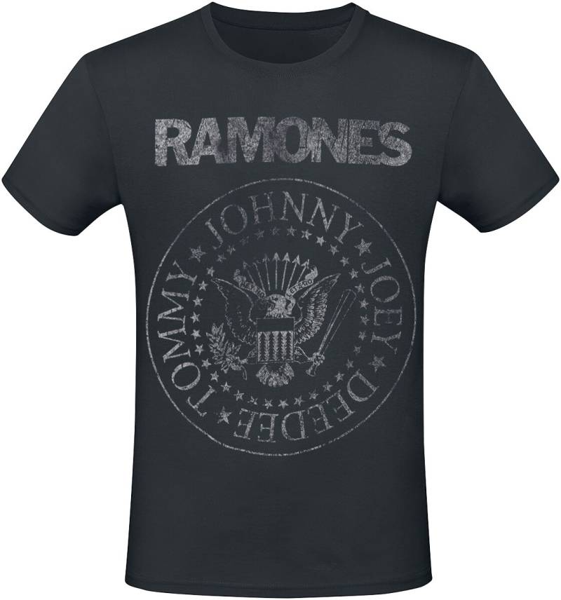 Ramones Hey Ho Let's Go - Heavyweight T-Shirt schwarz in XL von Ramones