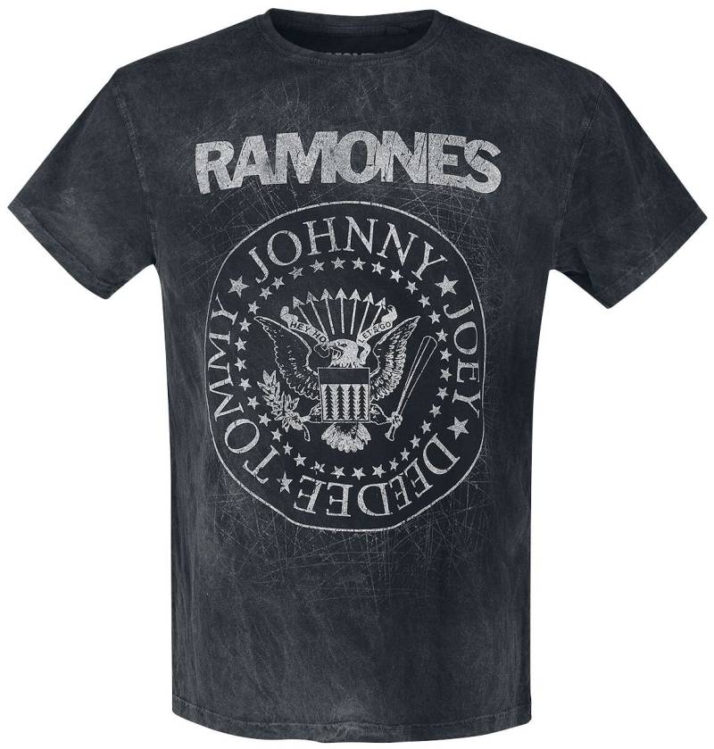 Ramones Hey Ho Let's Go T-Shirt schwarz in M von Ramones