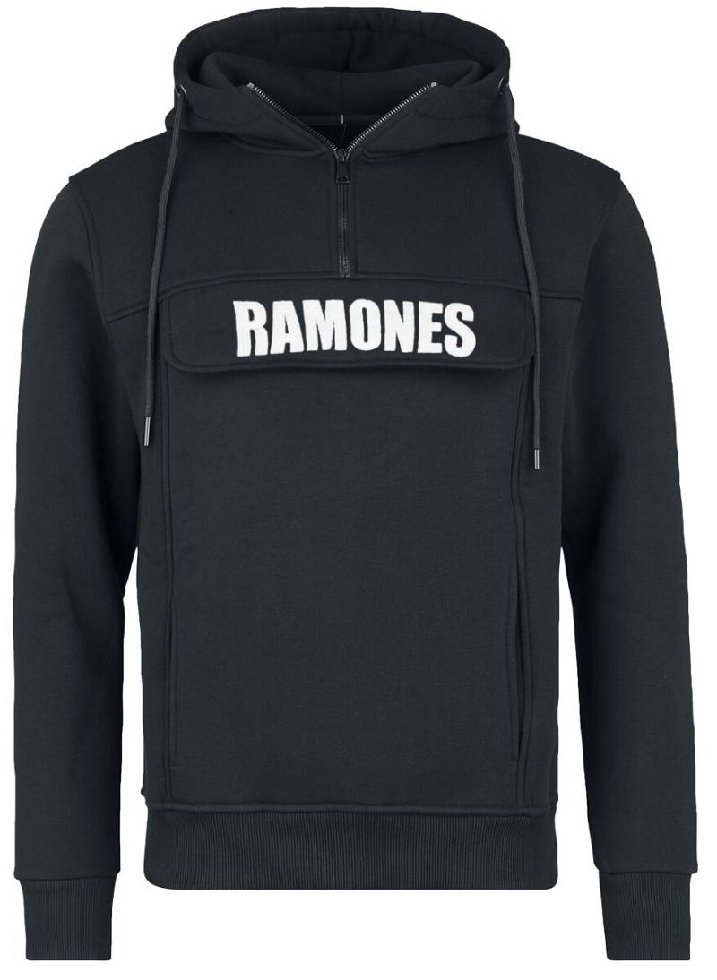 Ramones Kapuzenpullover - Logo - S bis 3XL - für Männer - Größe XXL - schwarz  - EMP exklusives Merchandise! von Ramones
