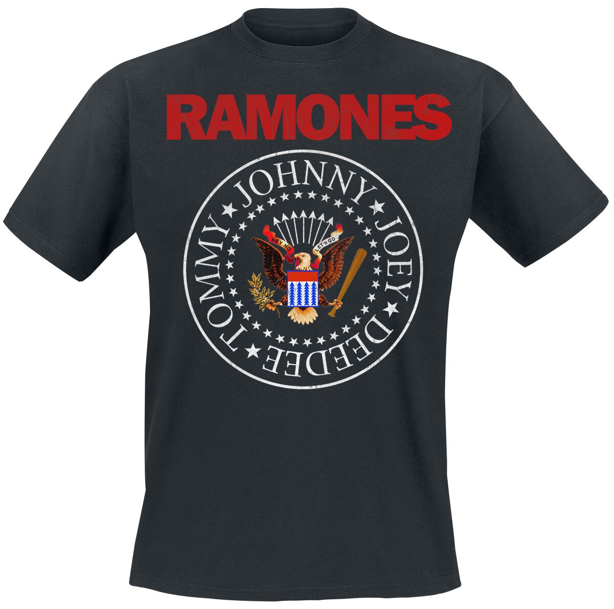 Ramones Seal Red T-Shirt schwarz in L Ramones Seal Red T-Shirt schwarz in L von Ramones
