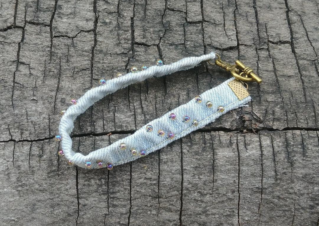 Armband Blau Jeans, Denim Armband, Upcycled, Jeans Recycelt, Schmuck Denim, Blau, Boho Schmuck, Geschenk Für Sie W19 Armband Blau Jeans, Denim Armband, Upcycled, Jeans Recycelt, Schmuck Denim, Blau, Boho Schmuck, Geschenk Für Sie W19 von RanchoArt
