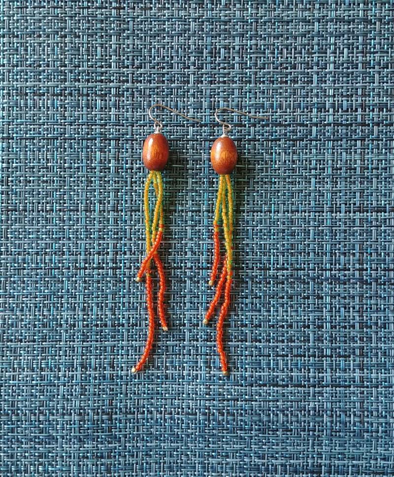Fransen Ohrringe, Lange Perlen Quasten Ohrringe Boho, Statement Südwestliche Schmuck, Geschenk Für Sie 35 Fransen Ohrringe, Lange Perlen Quasten Ohrringe Boho, Statement Südwestliche Schmuck, Geschenk Für Sie 35 von RanchoArt