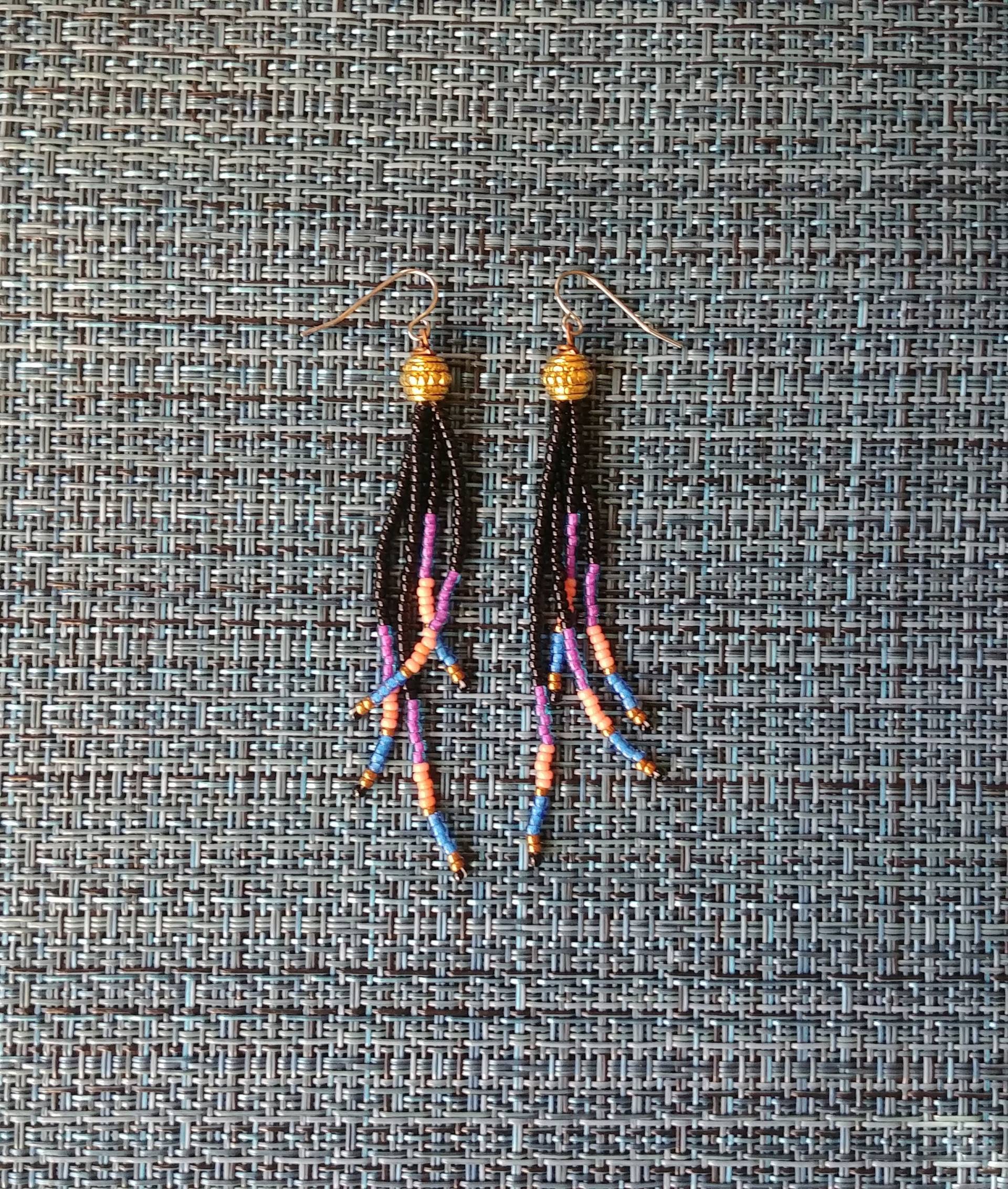 Lange Perlen Ohrringe, Fransen Boho Quaste, Lange Geschenk Für Sie 40 Lange Perlen Ohrringe, Fransen Boho Quaste, Lange Geschenk Für Sie 40 von RanchoArt
