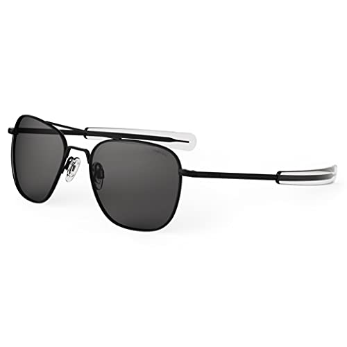 Randolph Aviator Matte Black Grey - Large 58-20 von Randolph Engineering