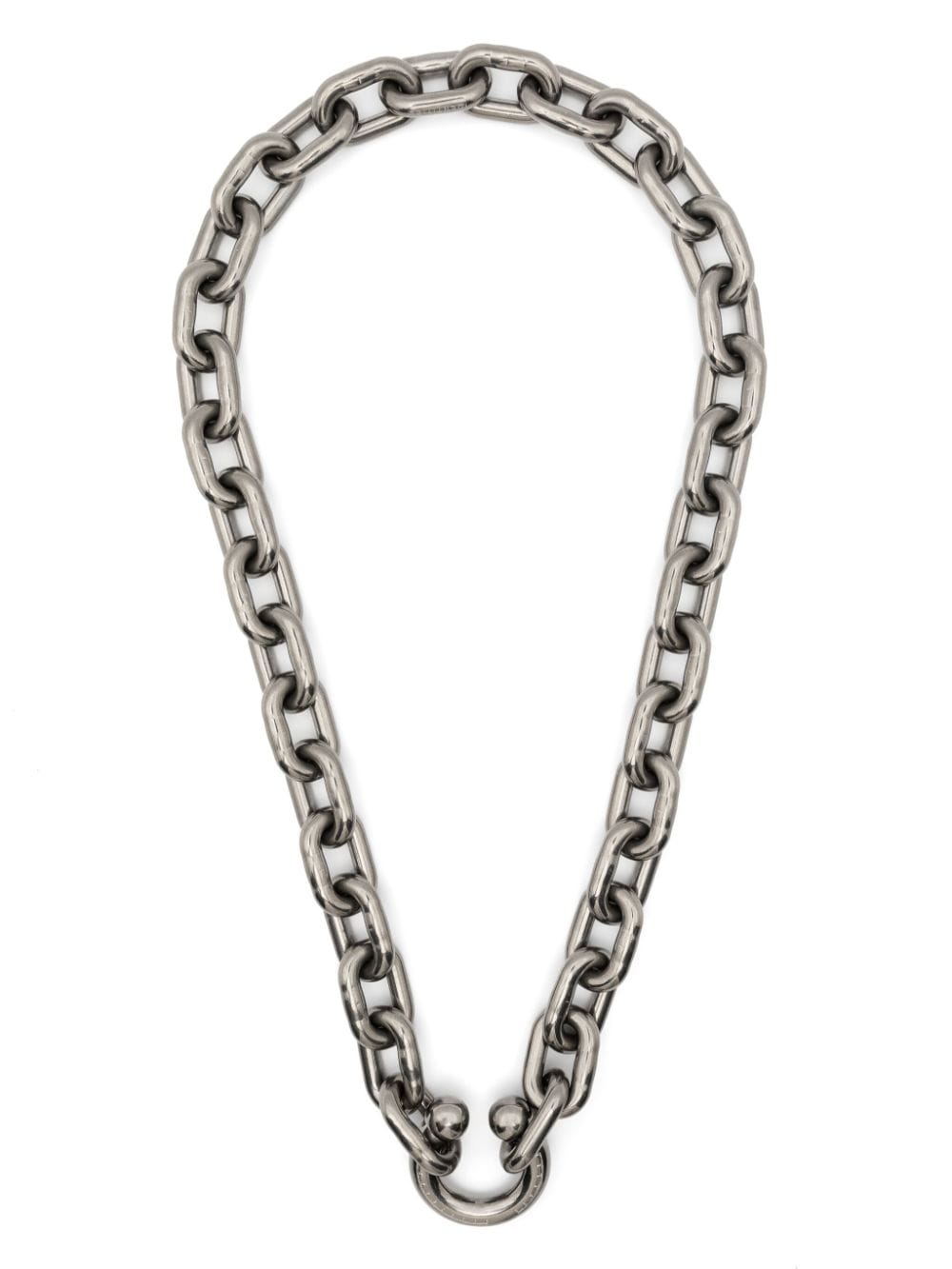 Random Identities Prince Albert chain necklace - Silber von Random Identities