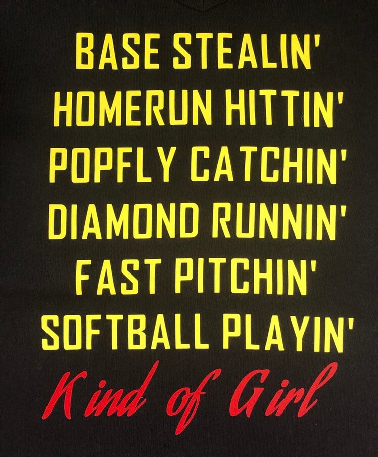 Softball Geschenke, Shirt, Geschenke Für Spieler, Fastpitch von RandomCraftsBySundee