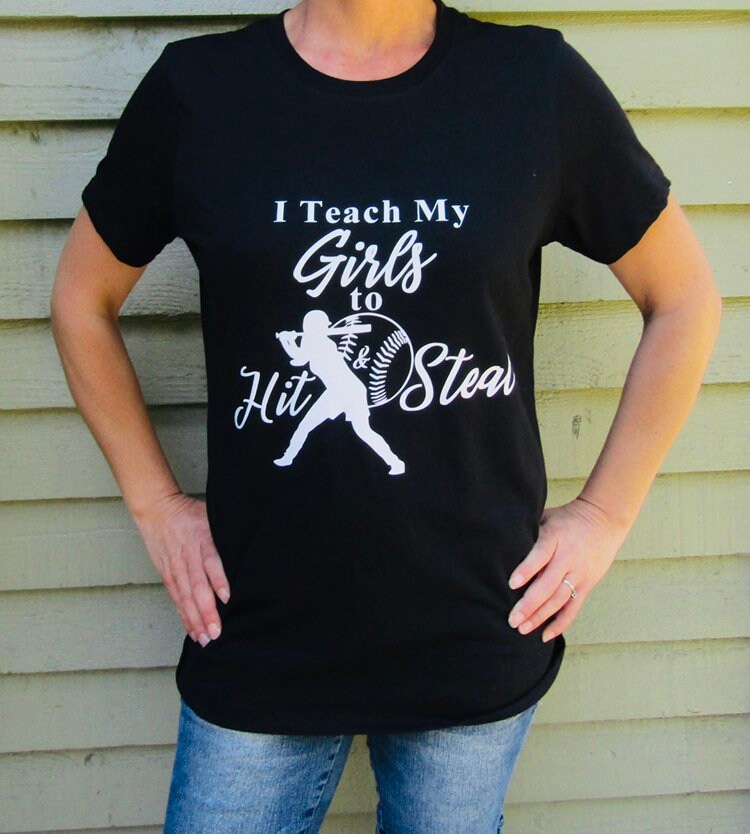 Softball Trainer T-Shirt, Geschenke, Mädchen von RandomCraftsBySundee
