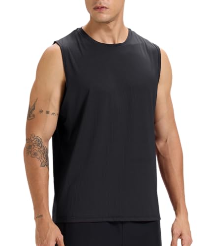 Ärmelloses Shirt für Herren für Workout Training Tanktop Fitnessstudio schnelltrocknend Laufen sportlich Muskelshirt Schwarz S Ärmelloses Shirt für Herren für Workout Training Tanktop Fitnessstudio schnelltrocknend Laufen sportlich Muskelshirt Schwarz S von Rane Sports