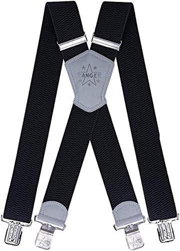 Ranger Herrenhosenträger X Form robust Dx50 2, Schwarz 3, Einheitsgröße Ranger Herrenhosenträger X Form robust Dx50 2, Schwarz 3, Einheitsgröße von RANGER