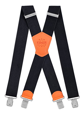 Ranger Hosenträger X Form robust Dx50 (schwarz 2) von RANGER