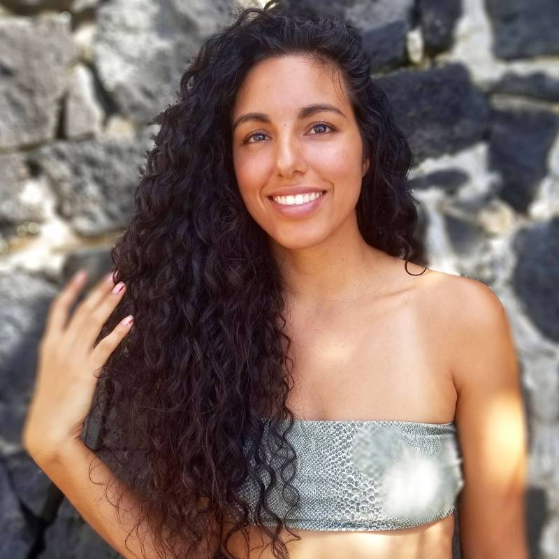 Olive-Schlange Und Champagner Twist Bandeau von Ranifly