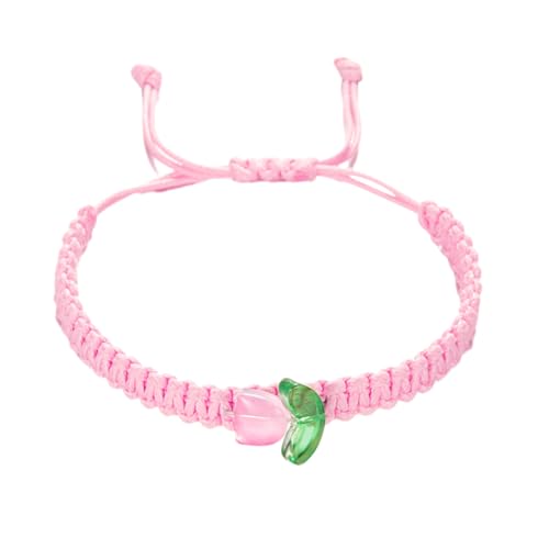 Ranley Tulpen-String-Armbänder, String Flower Tulpe Gewebte Armbänder, Schnurarmband Blumenarmband, Verstellbares Handgefertigtes Boho-Armband, Geflochtene Freundschaftsarmbänder Ranley Tulpen-String-Armbänder, String Flower Tulpe Gewebte Armbänder, Schnurarmband Blumenarmband, Verstellbares Handgefertigtes Boho-Armband, Geflochtene Freundschaftsarmbänder von Ranley