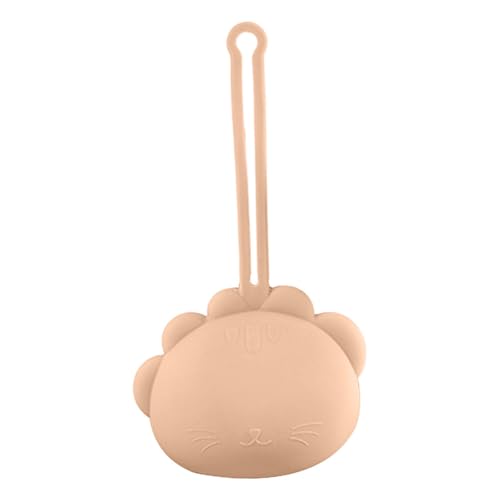 Silikon-Schnullerhalter-Etui, tragbare Schnuller-Organizer-Box - Tragbarer Brustwarzenhalter in Tierform,Kompakte Nippel-Organizer-Tasche für Lange Reisen, Spaziergänge, Camping, von Ranley