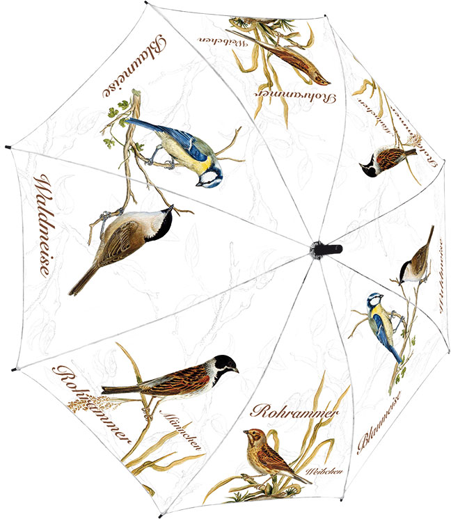 Rannenberg & Friends Regenschirm &#039;Naumann Vögel&#039; von Rannenberg