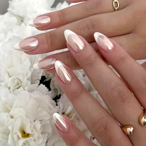 24 Stück/Beutel Nagelspitzen Pink Quadratischer Sarg Künstliche Nägel Glitzer Künstliche Nägel Maniküre Salon Nail Art Tools Für Frauen Mädchen Kurzes Aufdrücken Der Nägel Glitzerdesign Glossys von Ranuw