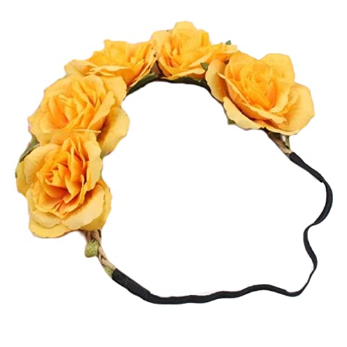 Blumen Stirnbänder Für Damen Braut Blumenkronen Für Hochzeit Blumenkronen Haarkranz Braut Blumen Stirnbänder Blumenkronen von Ranuw