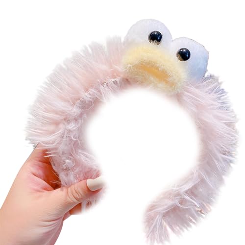 Damen Make Up Hairhoop Cartoon Plüsch Haarband Lustig Pelz Kopfschmuck Erwachsene Mädchen Gesicht Waschen Stirnband Einzigartiges Design Haarschmuck für alle Altersgruppen von Ranuw