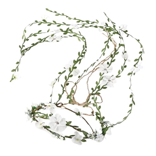 Handgemachtes Blumen Stirnband Haarband Rebe Kopfschmuck Hochzeit Haarschmuck Für Frauen Hochzeit Frisuren Haarschmuck von Ranuw