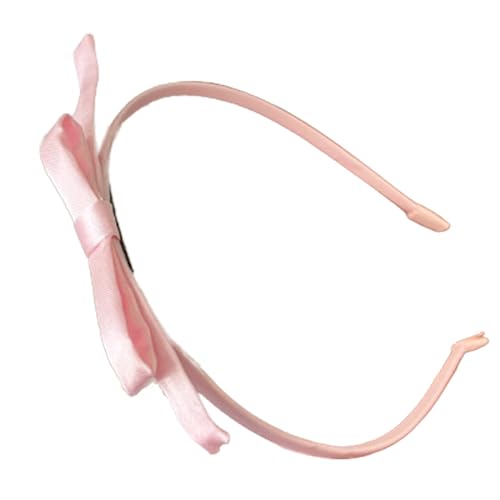 InsStyle Satin-Fliege, Haarband für Damen, mit Schleife, Haarband, Mädchen, süßer Haarreifen, Party-Haar-Zubehör, niedliches Haar-Accessoire, Party-Haarband, Hochzeits-Haarband von Ranuw