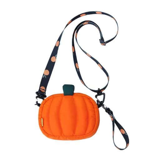 Modische Taschen Für Damen Kürbis Geldbörse Mini Umhängetasche Mit Lustigem Kürbis Halloween Motiv Leicht Und Vielseitig Kleine Tasche Geschenk Mini Kürbis Tasche Umhängetasche Mit Tasche von Ranuw