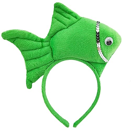 Niedlicher Ausgestopfter Fisch Dekor Haarreifen Für Frauen Waschgesicht Make Up Stirnband Für Fotoshooting Halloween Haarschmuck Haarreifen Für Frauen Hübscher Cartoon Ausgestopfter Fisch Süßes von Ranuw