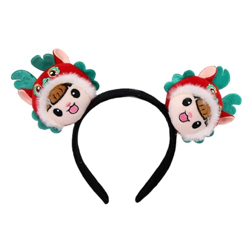 Plüsch Drache Kinder Stirnband Für Frauen Party Kopfschmuck Haarband Cosplay Für Erwachsene Frauen Teenager Mädchen Chinesischer Drache Cosplay Haarschmuck von Ranuw