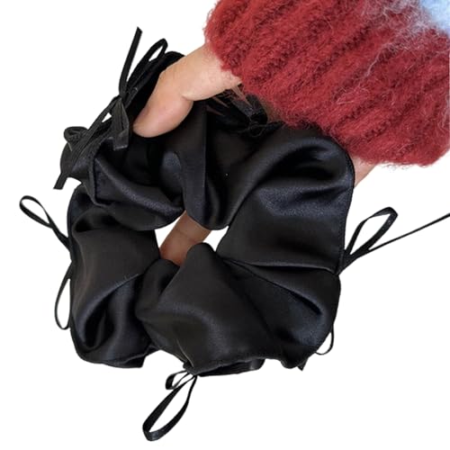 Prinzessin Scrunchies Satins Haargummi Satins Haarhalter Bezaubernder Satins Haargummi Haarseil Für Mädchen Scrunchies Haargummis Bulk von Ranuw