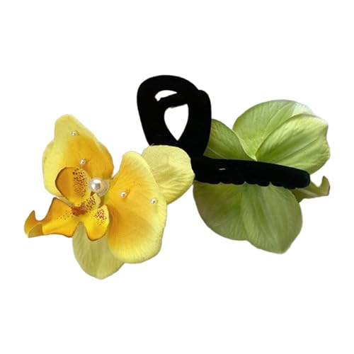 Ranuw Elegante Blumen Haarnadel Eleganter Und Praktischer Haarschmuck Moderne Kopfbedeckungsklammer Für Damen Haarspangen Zubehör Elegante Blumen Haarnadel von Ranuw