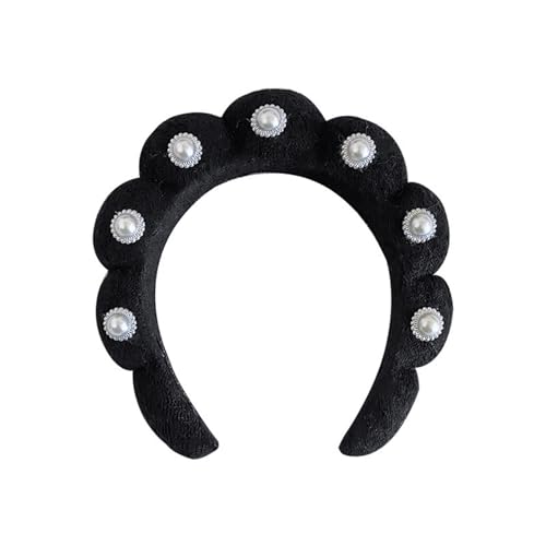 Stirnband Für Weibliche Französisch Schaum Headhoop Hautpflege Armband Schwamm Haarband Make Up Tool Mädchen Zubehör Frauen Stirnband von Ranuw