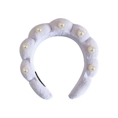 Stirnband Für Weibliche Französisch Schaum Headhoop Hautpflege Armband Schwamm Haarband Make Up Tool Mädchen Zubehör Frauen Stirnband von Ranuw