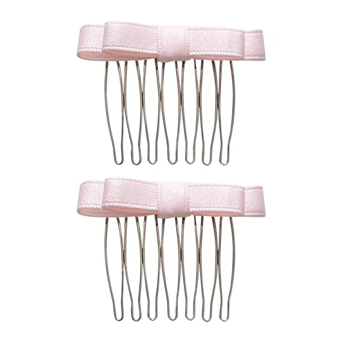 Süße Haarschleifen Band Schleife Haarkamm Haarnadel Für Mädchen Seitlicher Französische Haarspangen Seitennadel Elegantes Haar Styling Werkzeug Schleife Haarkamm Für Mädchen von Ranuw