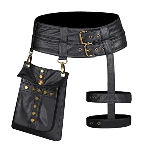 Vielseitige Hüfttasche Für Damen Modische PU Gürteltasche Mit Abnehmbarem Riemen Für Reisen Und Outdoor Aktivitäten Banano Card Hold von Ranuw