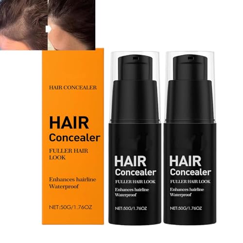 Hair Concealer, Root Concealer Touch Up, Volleres Haar Aussehen, Wasserdicht Für Dauerhafte Abdeckung, Lang Anhaltende Einfach Aufzutragen, Sofort Decken Graue Wurzeln,für Frauen Und Männer (2pcs) von RanzEdge