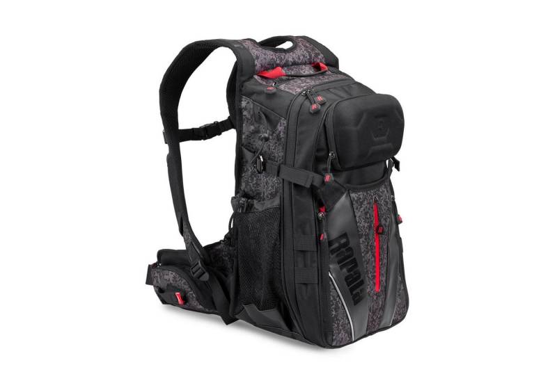 Rapala Rucksack Rapala Urban Backpack Rucksack Camo Schwarz (mit abnehmbarem Hüftgurt) von Rapala